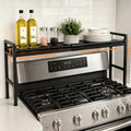Extendable Over-the-Stove Shelf, Adjustable Height