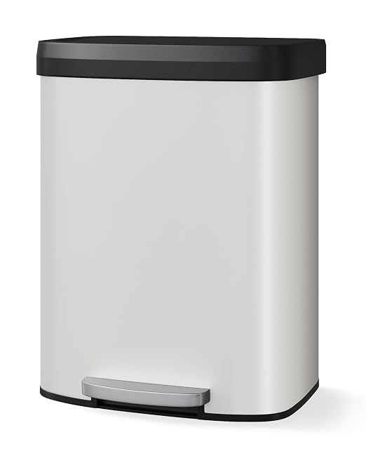 Garvee 16 gal / 60 L Metal Trash Can by Garvee