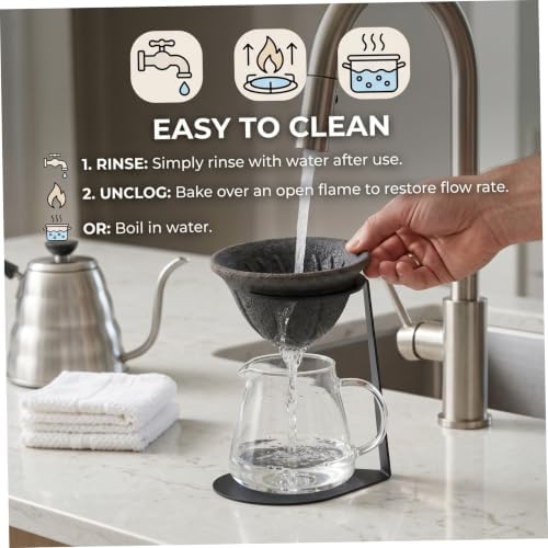 Ceramic Tea Strainer 1 Set Ceramic Tea Strainer & Coffee Filter With