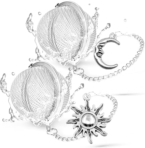 TeaSanavie 2-Pack Celestial Tea Infuser – Live by the Sun, Love by the