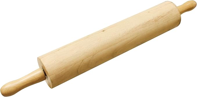 TrueCraftware- 13" Wooden Rolling Pin 3-1/4" Diameter- Wooden Roll Pin Dough - Image 4