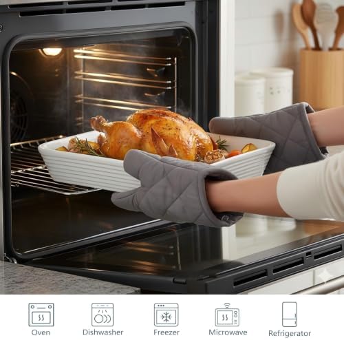ONEMORE Ceramic Baking Dish Set of 3, 9x13