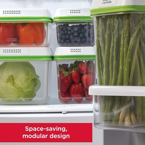 Rubbermaid FreshWorks Produce Saver, 8-Piece Set