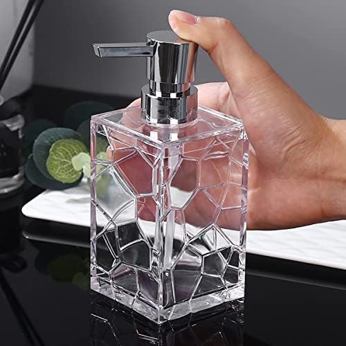 YAUKPH 2 Pack Clear Rust Proof Soap Dispenser
