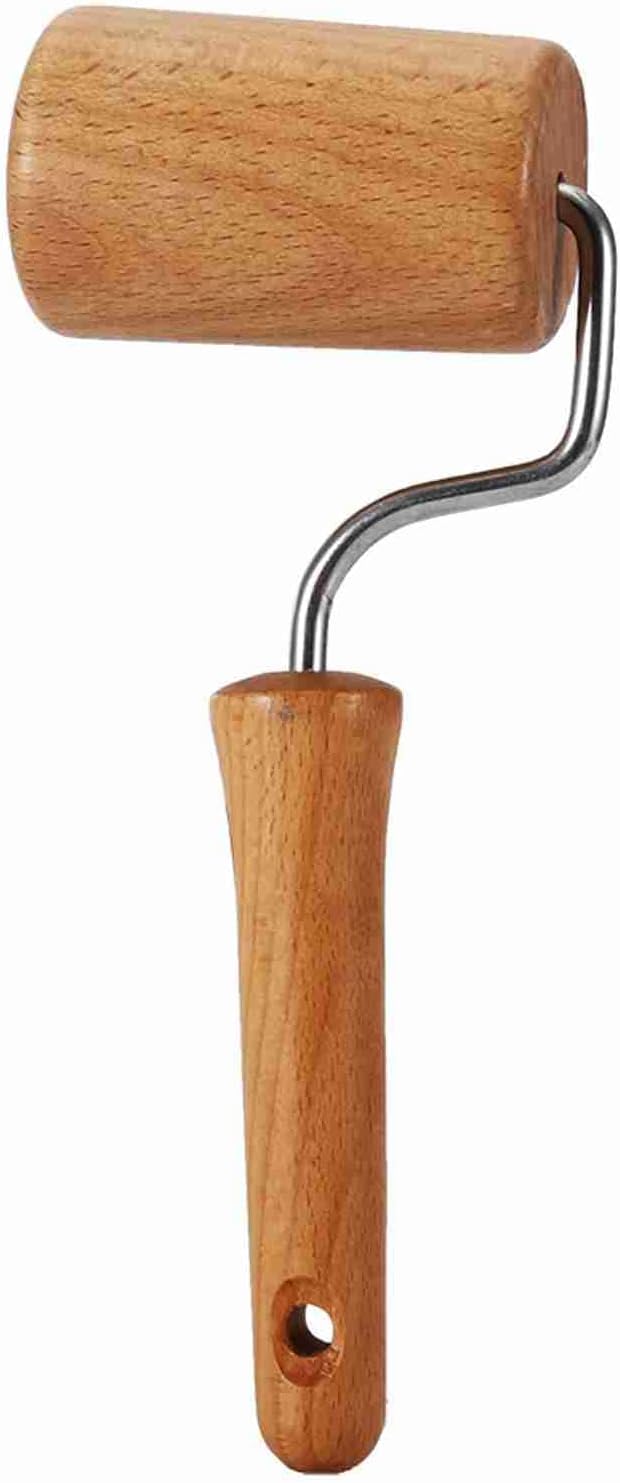 Small Rolling Pin, Pizza Dough Roller, Non Stick Wood Pastry Roller, Kitchen by Unknown