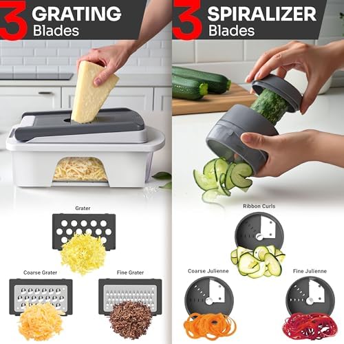 Mueller Pro-Series 12 Blade Mandoline Slicer