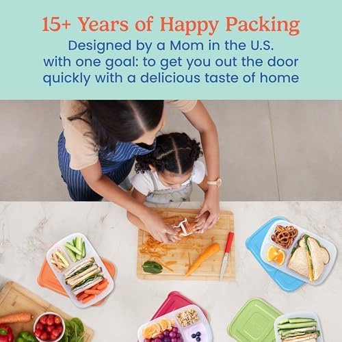 Bentgo Easyboxes - Original Stackable Lunch Boxes - Reusable