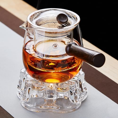 Teapot Warmer, Borosilicate Glass Tea Warmer, Heating Base Tea Warmer