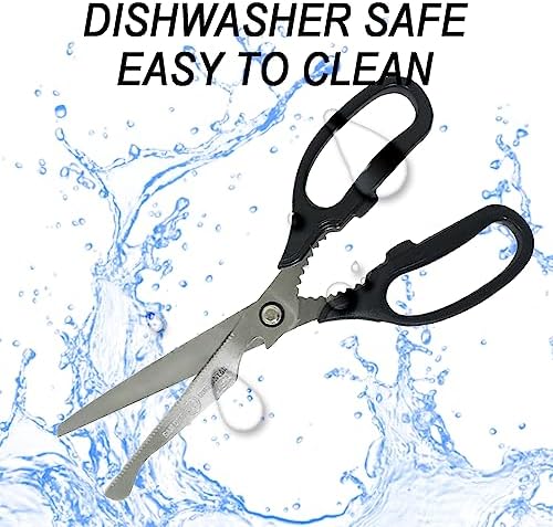 Korean BBQ Kalbi Meat Cutting Scissors Large All Purpose Stainless