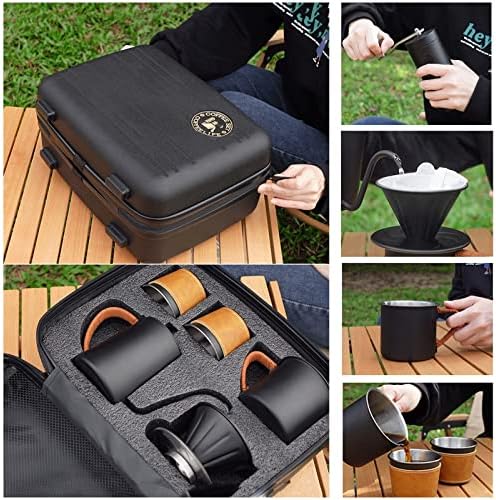 Pour Over Coffee Set, Manual Coffee Maker, Size A