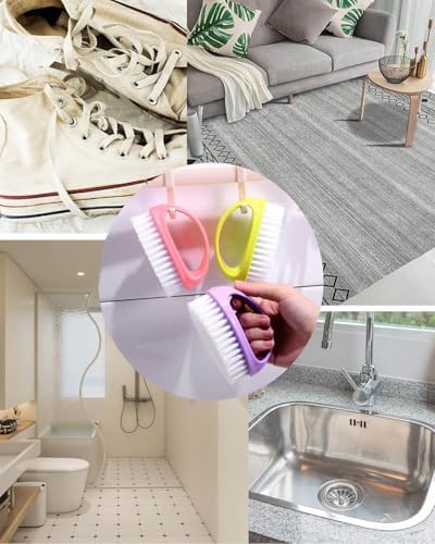 Small Nylon-Bristle Scrubbing Brush