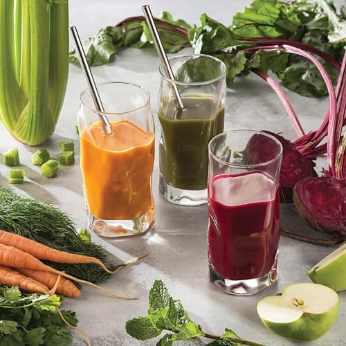 Bormioli Rocco Sorgente Cooler Glasses, 15.5 Oz - Clear, Set of 4