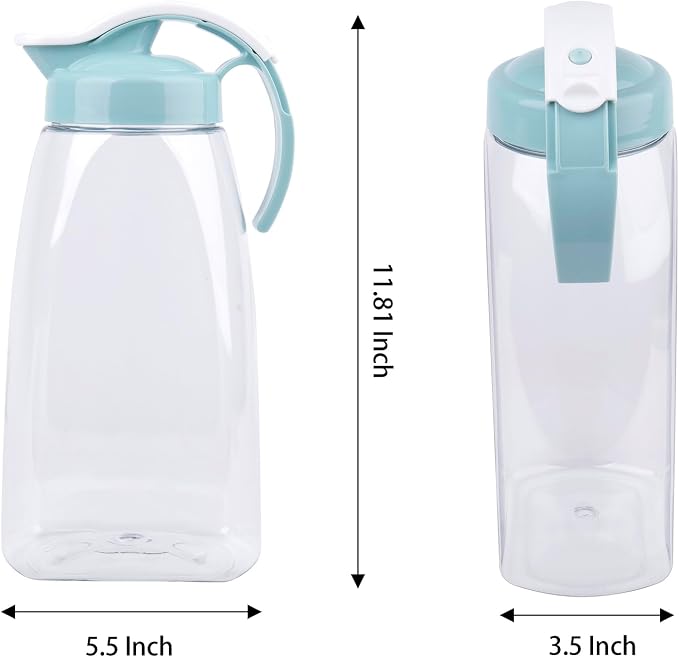 Frcctre 2 Pack Plastic Water Pitcher - Image 2