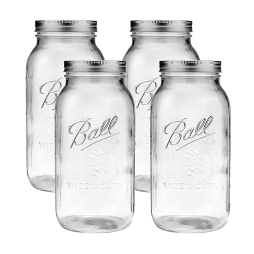 Ball Wide Mouth Glass Mason Jars by BallJar