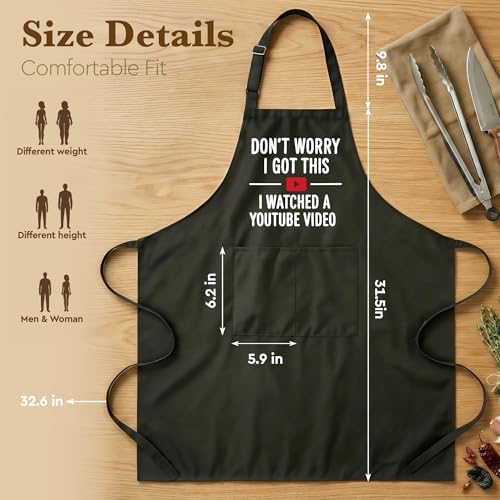 Funny Farthers Day Grilling Aprons for