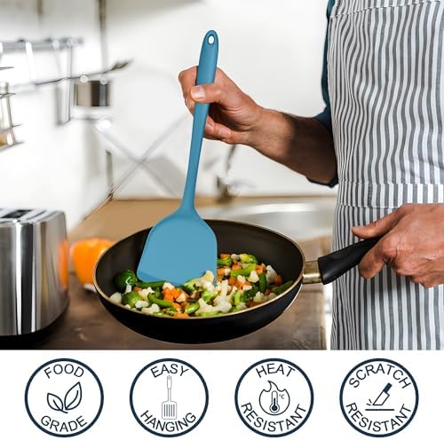 E-far Silicone Cooking Utensils Set, 25 Piece Kitchen Utensils with