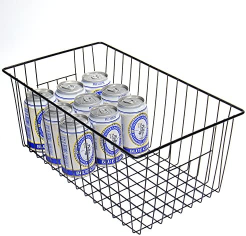 16inch Freezer Wire Storage Organizer Baskets, Household Refrigerator