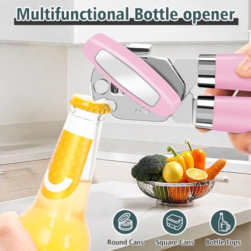 Multifunctional Heavy Duty Can Opener Manual Smooth Edge Can Opener