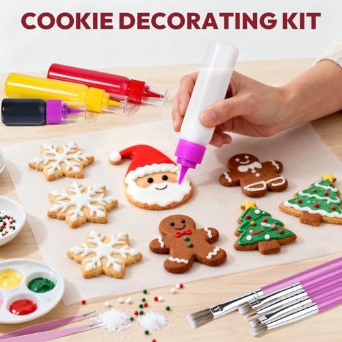 YGDZ Cookie Decorating Kit with Icing Bottles