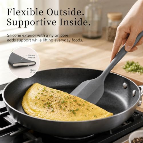 Silicone Cooking Utensil Set, -22°F to 446°F