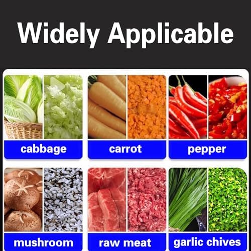 Commercial Electric Vegetable Chopper, Stainless Steel, 50-120 KG/H