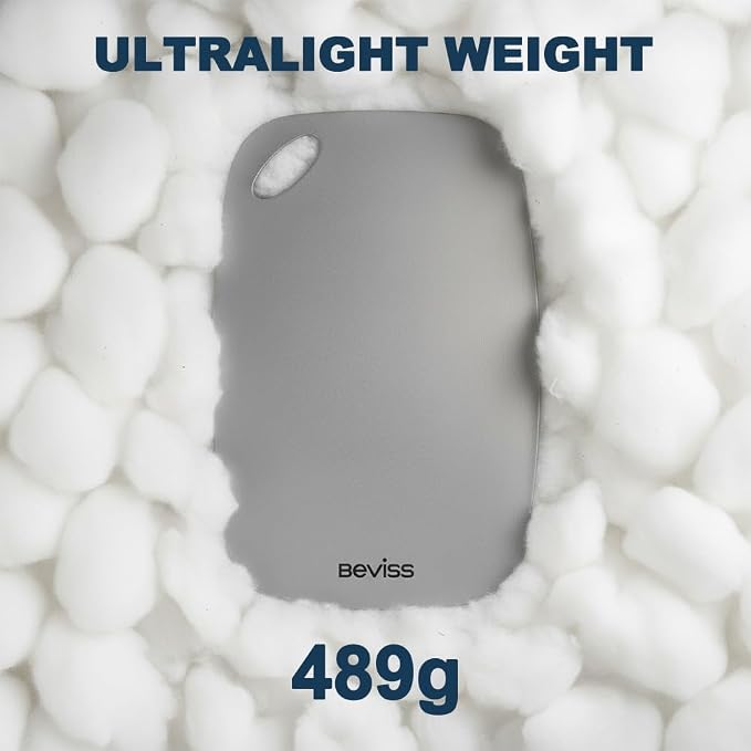 Real 99.85% Pure Titanium Cutting Board Non-Toxic 13.66" x 9"- BPA Free - Image 7