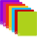 Goodluck 7 Pieces Flexible Cutting Boards, BPA Free Plastic Cutting Boards by GoodLuck