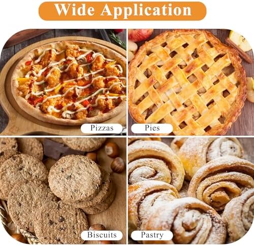 3pcs Pizza Tool Set, Include Pizza Docker, Pizza Dough Roller and