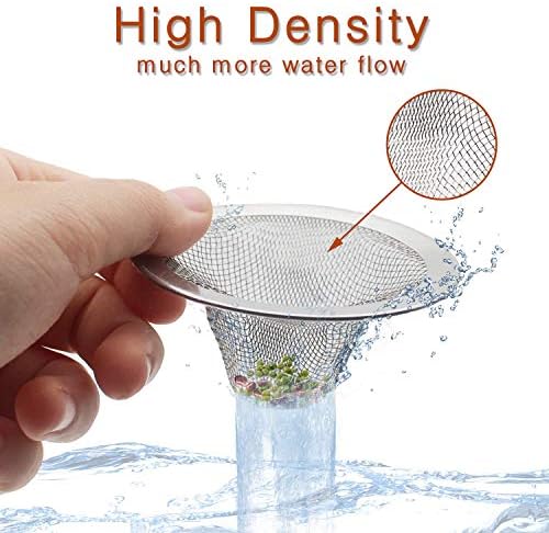2pcs Stainless Steel Sink Strainer, 4.41"
