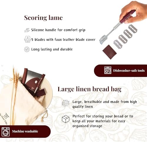 Banneton Bread Proofing Basket: Sourdough Bread Baking Supplies