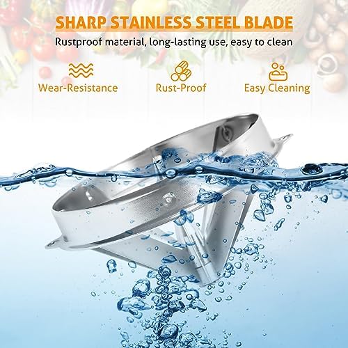 Fruit Cutter Blade Ergonomic Detachable Stainless Steel Sharp Apple