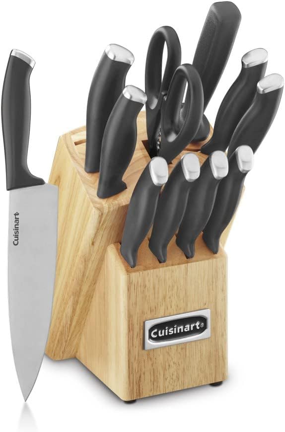 Cuisinart C77SSB-12P Color Pro Collection 12 Piece Knife Block Set by Cuisinart