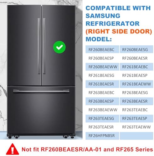 DA97-12650A Door Shelf Basket Bin Compatible with Samsung RF260