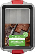 Tiawudi 13" x 9" Cake Pan, 0.8mm Thick Heavy Duty Baking Dish with