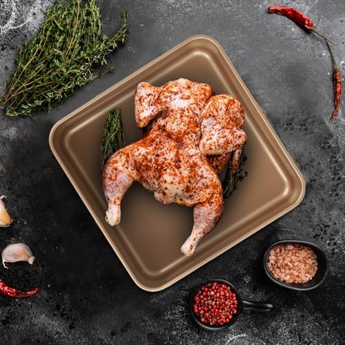 Baking Sheet Pans,2 Pack Nonstick Baking Sheet Pans,Cookie Sheet