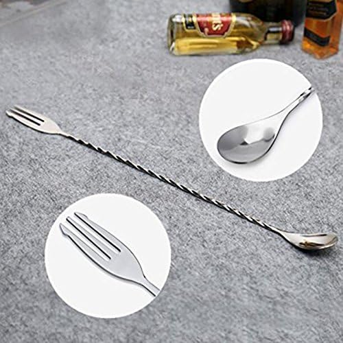 Stainless Steel Cocktail Muddler, Mixing Spoon, Jigger Set, Bar Tool