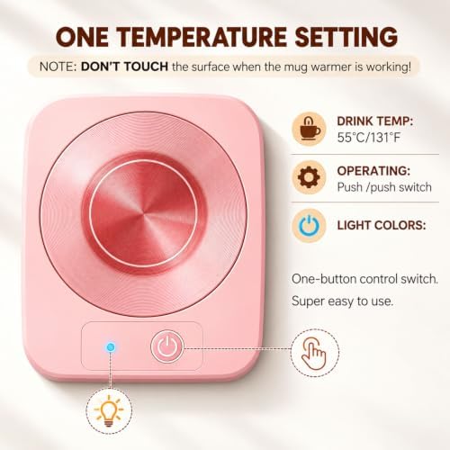 Coffee Mug Warmer & Candle Warmer, Electric Coffee Warmer with