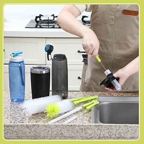 Bottle Cleaning Brush Set with Straw Brush