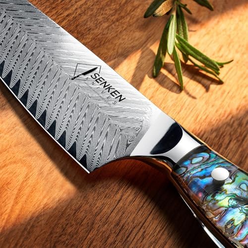 SENKEN Umi Collection 5-Piece Damascus Steel Knife Set