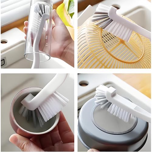 12 Pcs Hard Bristle Crevice Cleaning Brush Set