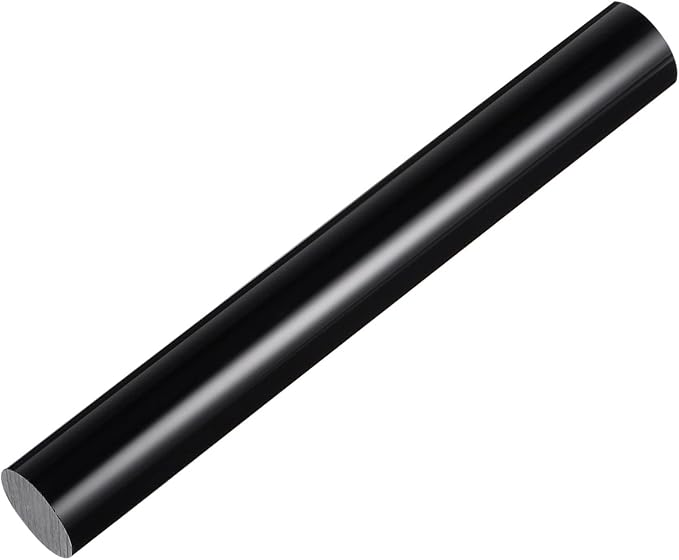 HARFINGTON Acrylic Clay Roller 8 Inch x 1 Inch Solid Non-Stick Plastic Round - Image 3