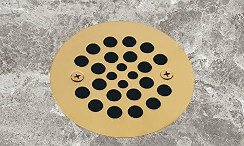 Artiwell 4-1/4“ Shower Strainer Drain Trim Set, Screw-in Shower