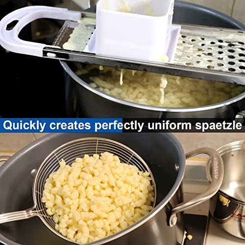 Stainless Steel Spaetzle Maker Spaetzle Noodle Dumpling Maker with