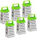 Mini Grater 6 Pcs - Small Grater for Cheese, Garlic, and Nutmeg