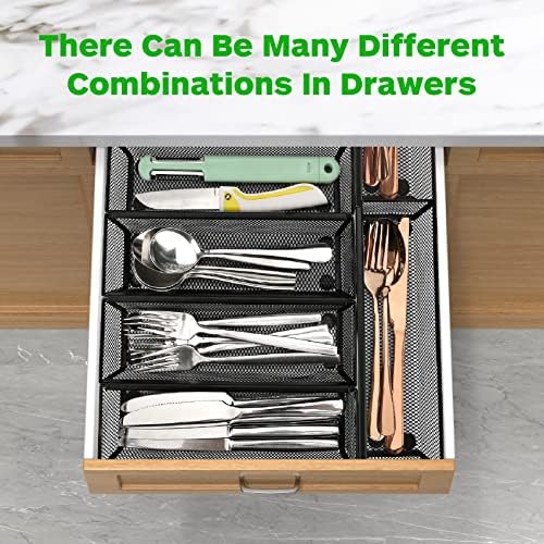 Smgmg Silverware Drawer Organizer, Silverware Organizer for Drawer