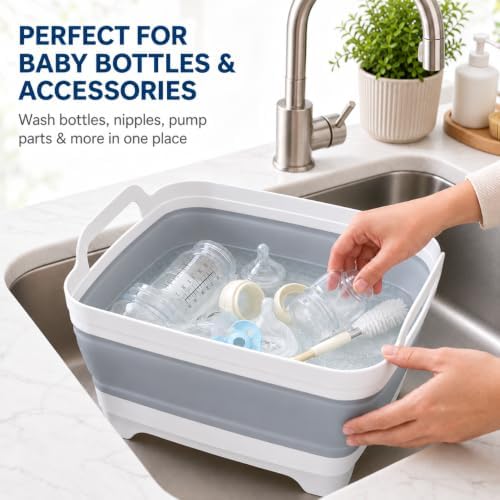 Collapsible Wash Basin, 2.4 Gal (9L)