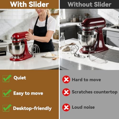 Acrylic Tray for KitchenAid Stand Mixers, 4.5Qt–5Qt