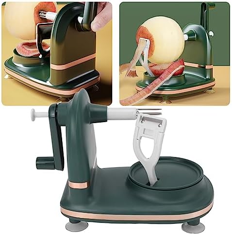 Topyond Apple Peeler Slicer Corer, Multi-Function Fruit Peeler with