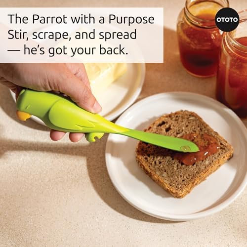 OTOTO Jar Scraper Spatula, Silicone