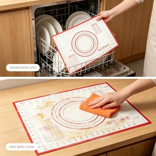 5-Piece Mini Silicone Baking Set, 15.75 x 11.81 Inch